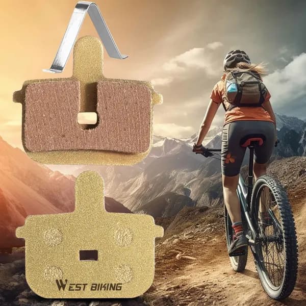 Тормозные колодки для велосипеда WEST BIKING, металлические, размер 34 29,5 мм