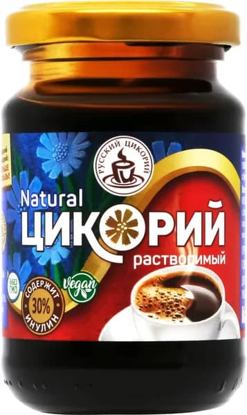 Цикорий растворимый жидкий РУССКИЙ ЦИКОРИЙ натуральный, ст/б, 200г x 5 упаковок