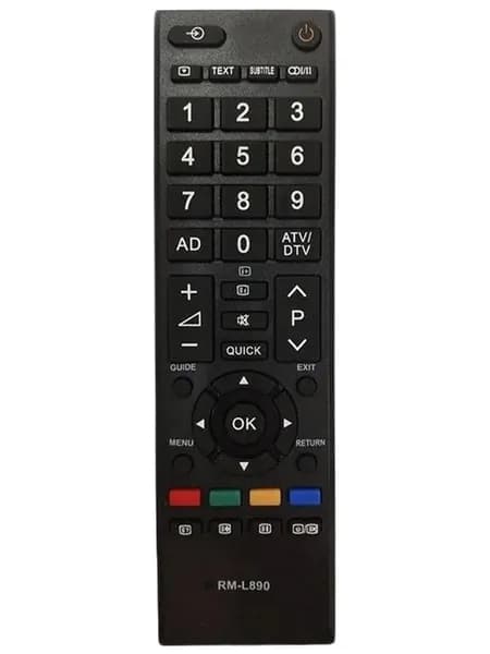 Универсальный пульт Toshiba lcd led Plasma Телевизионный пульт RM-L890 Используйте напрямую, не нужно настроек