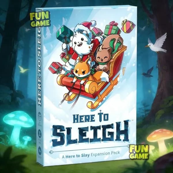 Here To Sleigh Стратегическая Фэнтези-карточная Игра Для 2-6 Игроков