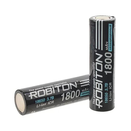 Аккумулятор ROBITON LI18650-1800NP-PK1 без защиты PK1