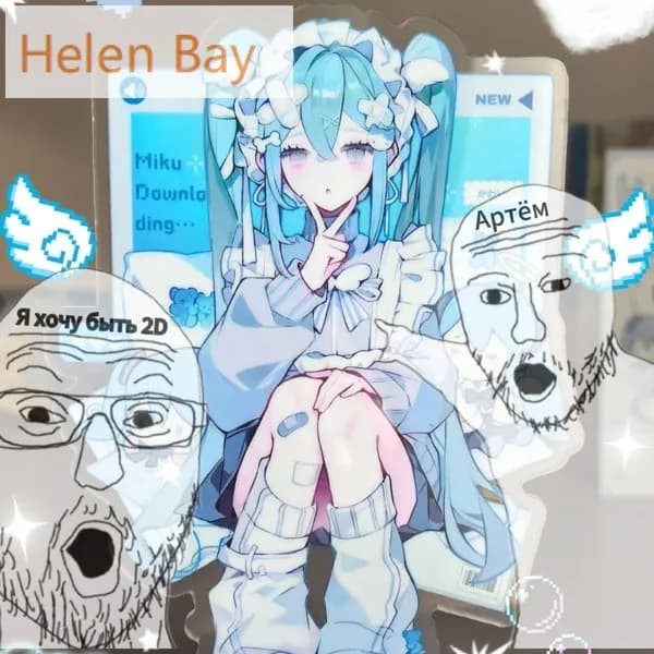 Фигурка Miku аниме коллекционная фигурка из ПВХ подарок