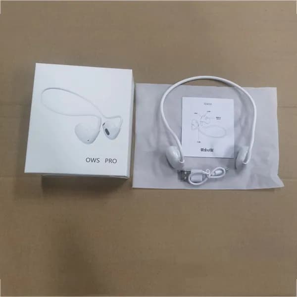 Наушники беспроводные с микрофоном Микронаушник капсульный, Bluetooth, Lightning, белый