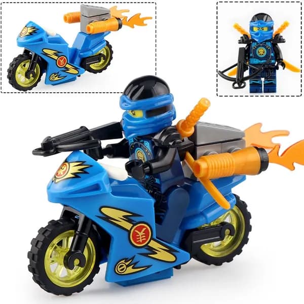 Фигурка Ninjago Ниндзяго, , Самурай Икс, Харуми (Молчаливая) с маской обмана, конструктор для мальчиков