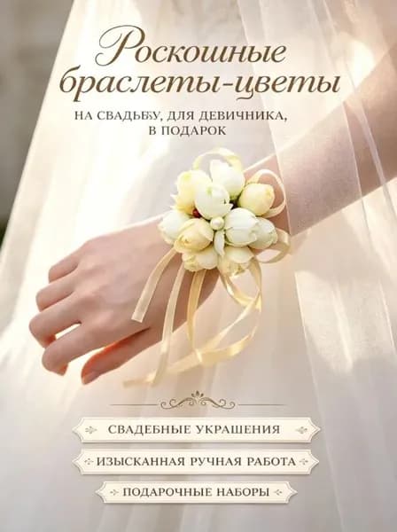 Браслет для подружки невесты,1 шт.