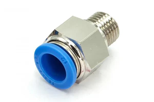 Пневмофитинг цанговый прямой с наружной резьбой PC 12-М14х1.5