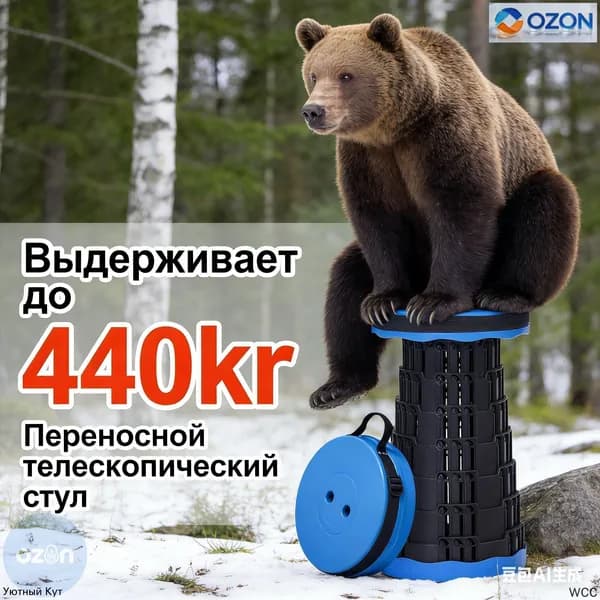 Табурет, 1 шт.
