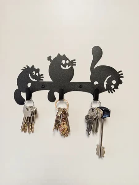 Ключница настенная с 3 крюч., 1 шт