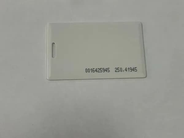 RFID Карта толстая 1 штука. (неперезаписываемая, уже содержит код) Em-marine, пропуск электронный для СКУД.