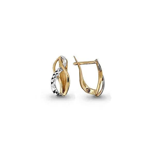 Серьги из золота 375 пробы