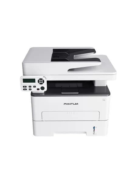 МФУ лазерное Pantum M7100DW, двусторонняя печать ч/б, Wi-Fi, USB, LAN, меню на русском, с картриджем на 1500 стр. (перезаправляемый)