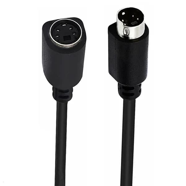Mini Din 4 Pin Male S-Video кабель с разъемом для камер и ноутбуков, 0.5m - прямая голова