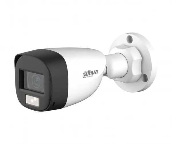 Dahua DH-HAC-HFW1209CLP-LED-0360B-S2 уличная цилиндрическая HDCVI-видеокамера 2Мп с двойной подсветкой