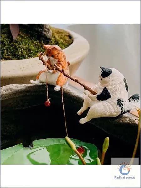 Рыболовные украшения для котенка