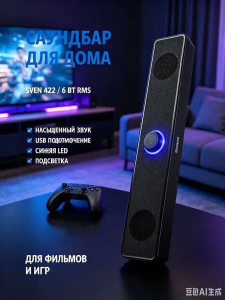 Мультимедийная акустическая система с Bluetooth