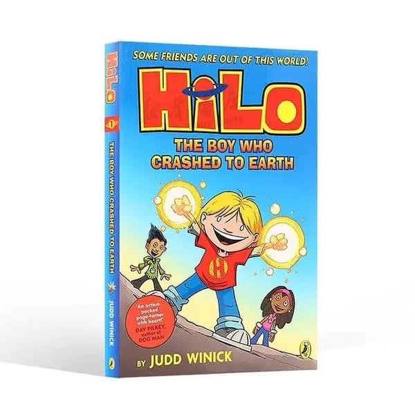 Book Hilo The Boy Who Crashed to Earth Judd Winick childrens comics/Книга Hilo The Boy Who Crashed to Earth Judd Winick детские комиксы