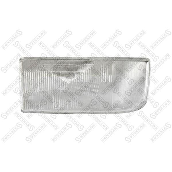 Стекло фары lh прямоуг. с указ. повор. mb actros atego 1831 2531-53 2643 3335 4048 STELLOX 88-01005-SX, oem 2108852021