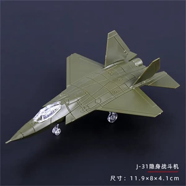 Миниатюрная модель для сборки самолетов, JF17 WZ8 J10 MI24 UH60 J31 A10 Q5C, с пластиковым основанием