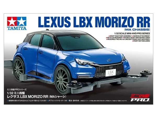 Tamiya Model 18661 1/32 Мини 4WD автомобиль Лексус ЛБКС МОРИЗО RR (MA Шасси)
