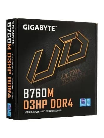 Материнская плата Gigabyte B760M D3HP DDR4, черный
