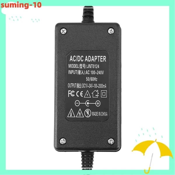 Блок питания AC/DC 1 24V 2A, безопасный и надежный, для контроллеров скорости моторов