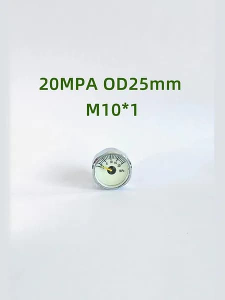Манометр 20MPA, D25, M10*1, Леший 2, для винтовки, для баллона, PCP PAINTBALL