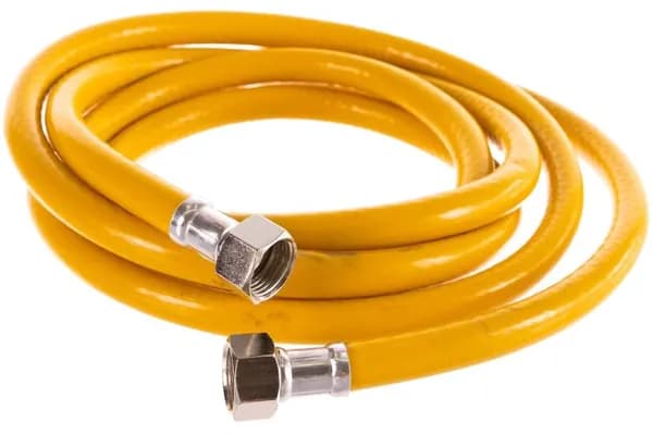 Шланг для газовых приборов 1.5 м ПВХ армированный ELKA 1/2"(Ду15) Г/Г