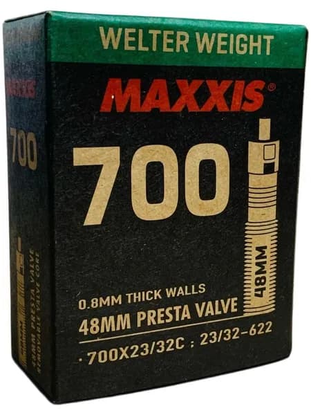 Велосипедная камера Maxxis 700 x 23-32c 97 грамм Presta 48мм