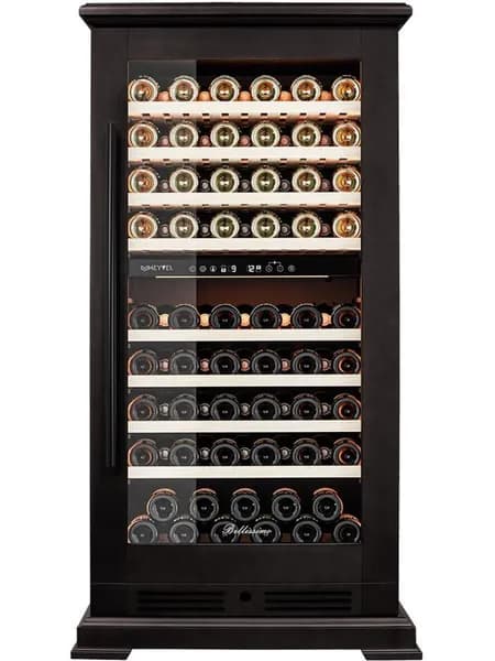 Винный шкаф Meyvel MV99PRO-KBT2 Темный шоколад