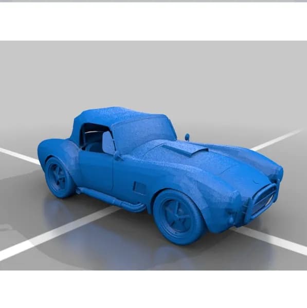 AC Shelby Cobra 427. Масштабная модель 1:72.