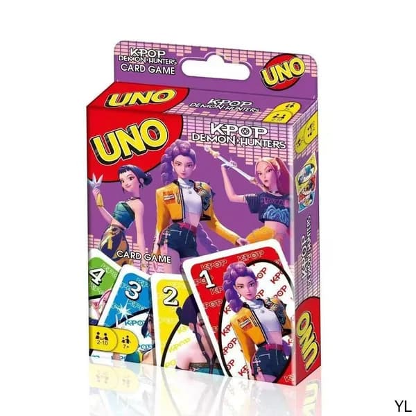Набор настольных игр UNO, набор карточек UNO, K-Pop: Охотники на демонов