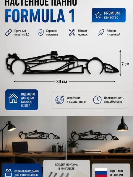 Настенное панно Formula 1