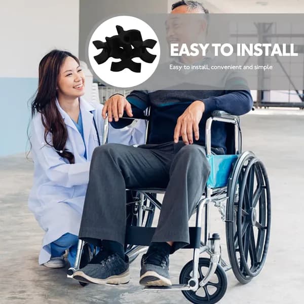 4 Штуки Направляющие Для Сидений Инвалидных Коляски, Из PA-пластика, Для Обеспечения Безопасности