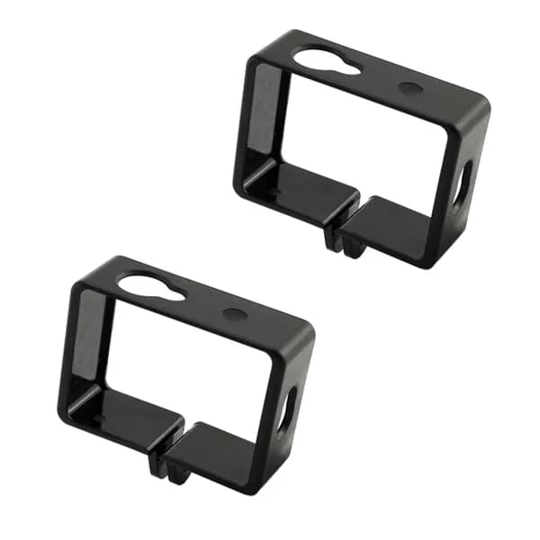 2X защитный корпус, совместимый с экшн-спортивной камерой Xiaomi Yi Xiaoyi, черный
