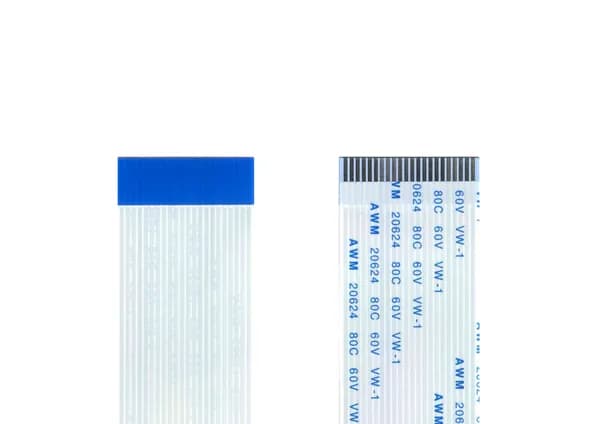 Шлейф 22 pin, 10 см, шаг 1 мм FFC, прямой А