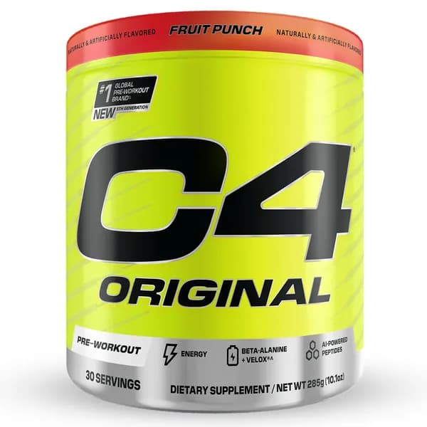 C4 Original Pre Workout Cellucor (285 гр, 30 порций) Фруктовый Пунш
