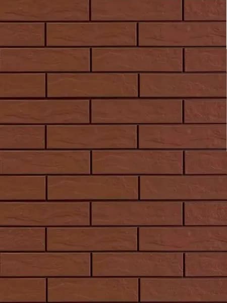 Клинкерная плитка Elewacja rustico burgund CERRAD