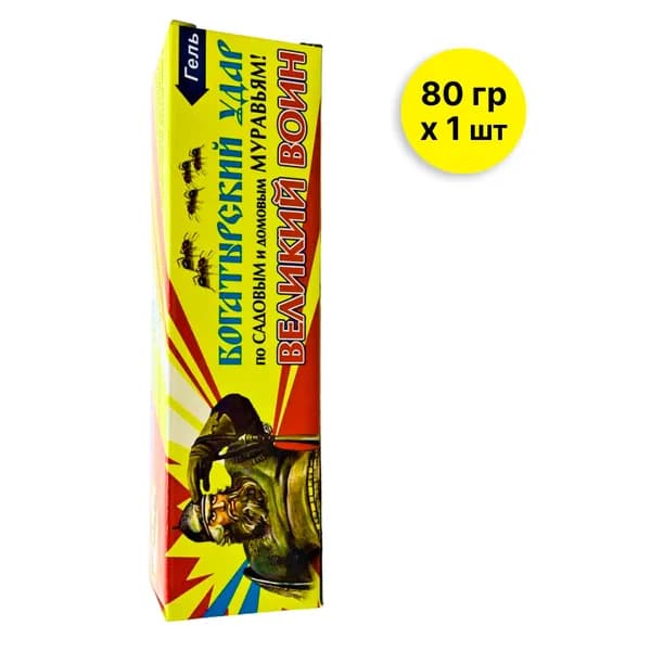 "Великий Воин" от муравьев туба-гель 80 гр x 1 шт
