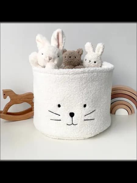 Складная корзина для игрушек 25x25x20 см