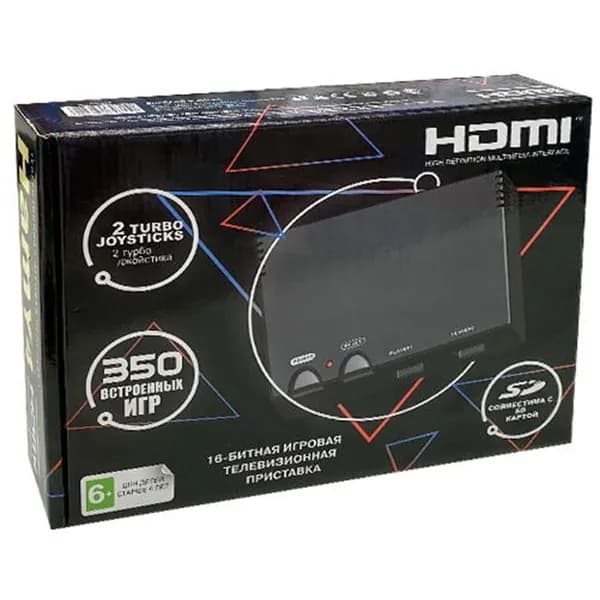 Игровая приставка Hamy 4 HDMI (350 игр) Black