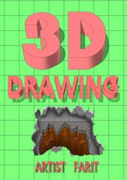 3D drawing. Tutorial 3D drawing | Artist Farit | Электронная книга