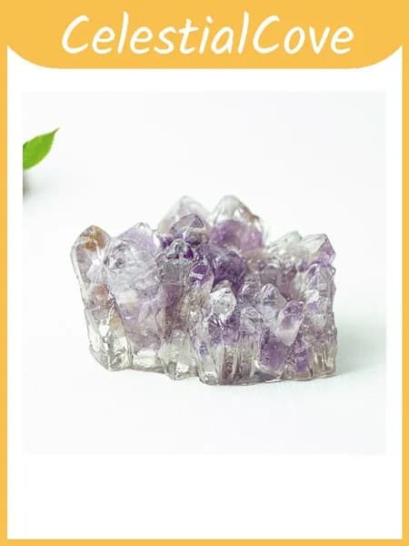 resin art crystal cluster figurine для стола и полки display celebration gift style 5