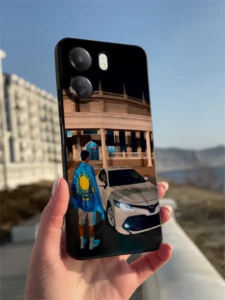 Чехол наRedmi 13C Poco C65 с принтом Camry Казахстан