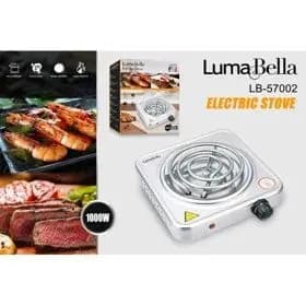 LumaBella Электрическая настольная плита Настольная плита_aa98bbbb-b889-4aa9-8a9a-99aa8b9ab88a, белый