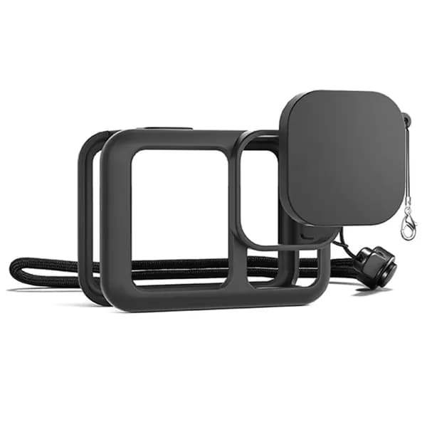 Силиконовый чехол для камеры GoPro 13 с защитой объектива и ремешком