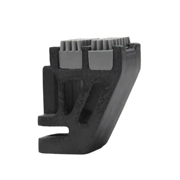 Очиститель сопел Bambu Lab X1/X1C/P1P/P1S с двойным рядом силиконовых щеток и встроенными скребками для очистки печатающей головки
