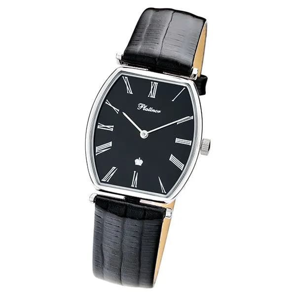 Мужские серебряные часы Platinor Енисей, арт. 53700.515