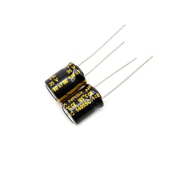 2 шт.Конденсатор 35В-180мкФ (180uF-35V, -40+105C, 10x13мм)