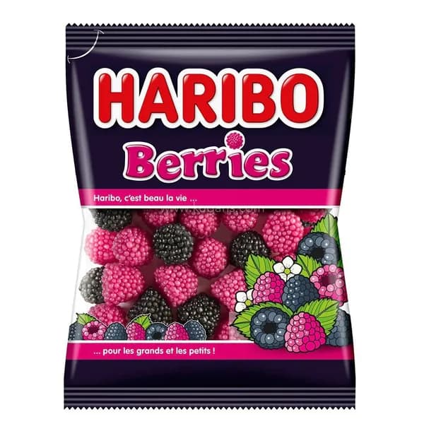 Харибо Жевательный мармелад Ягоды 100г HARIBO Berries 100g