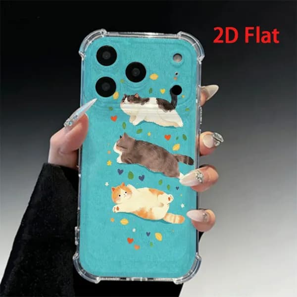 Милый Кошачий рай iPhone 17 Air 16 15 14 12 11 Pro Max
